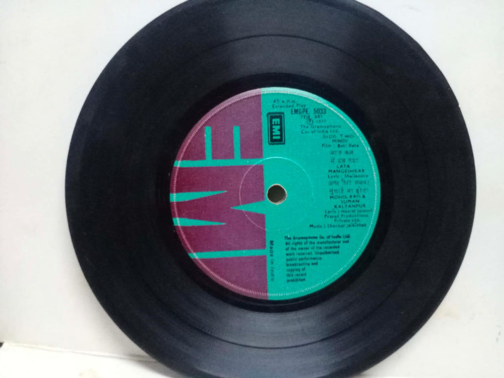 BETI BETE - HINDI VINYL EP - NO SLEEVE