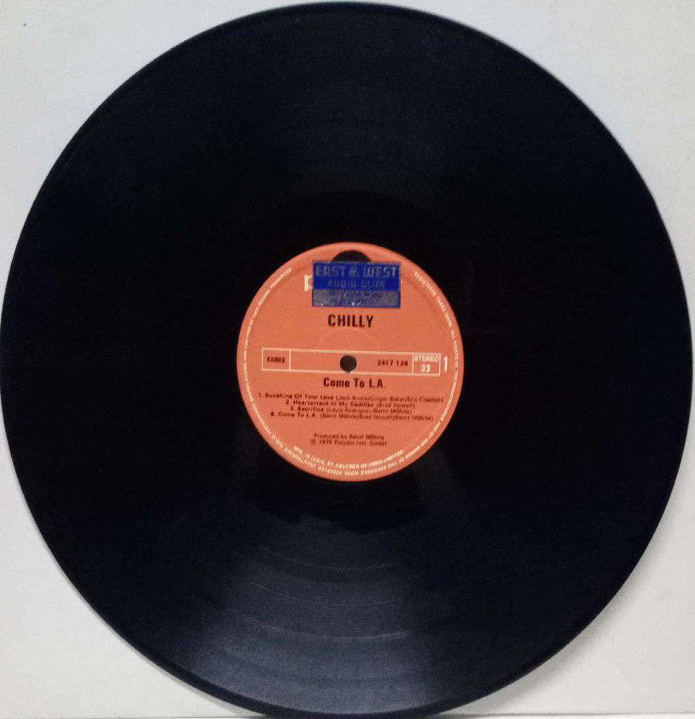 CHILLY COME TO L.A - ENGLISH VINYL LP