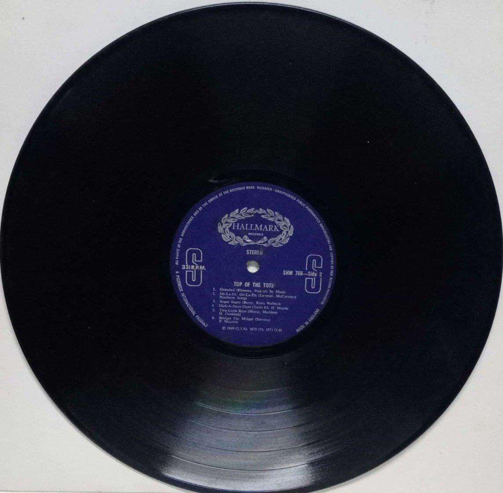 TOP OF TEH TOTS - ENGLISH VINYL LP