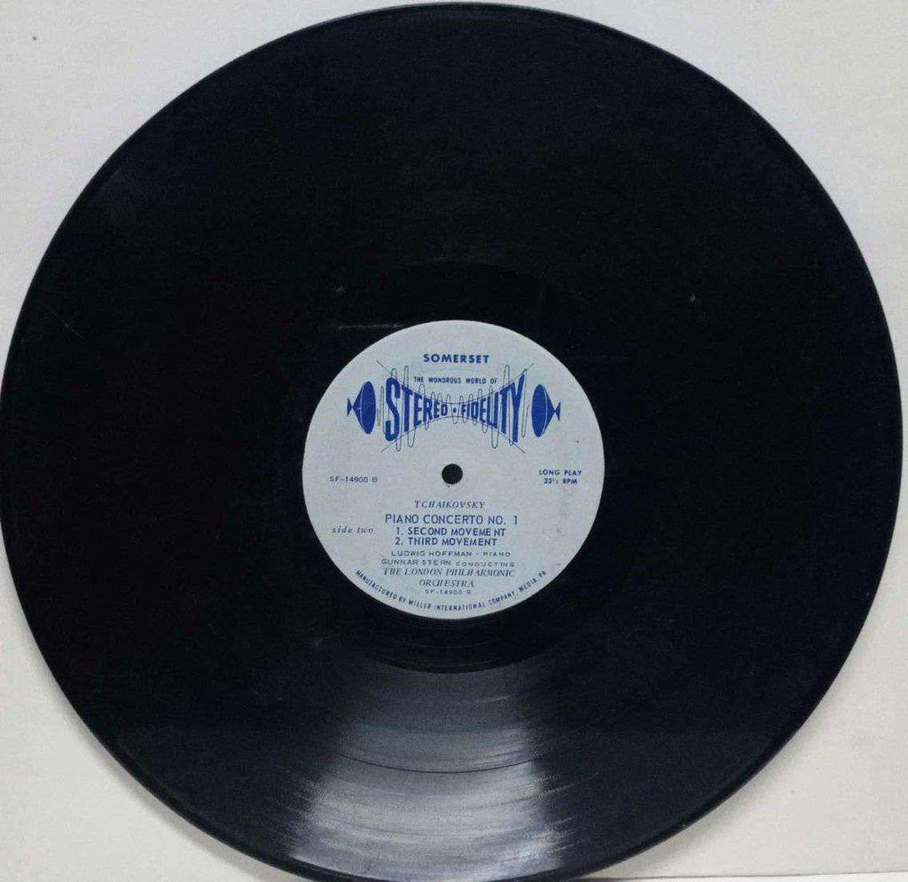 PIANO CONCERTO NO 1 - ENGLISH VINYL LP