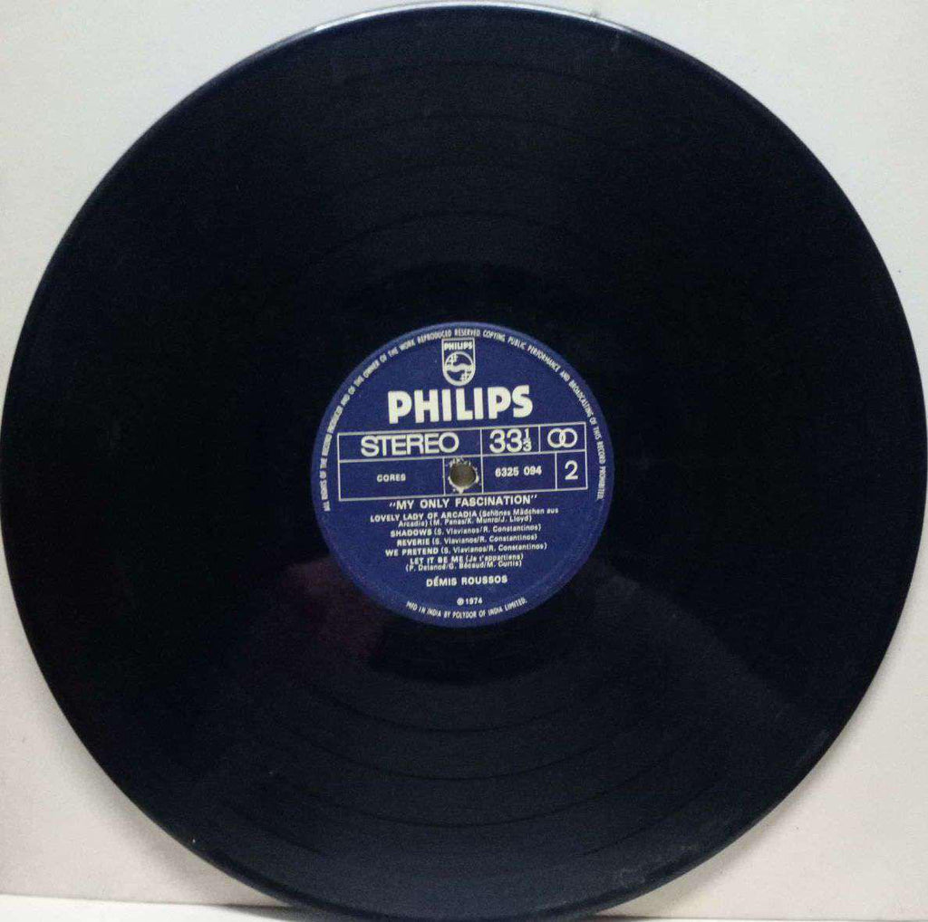MY ONLY FASCINATION - ENGLISH VINYL LP