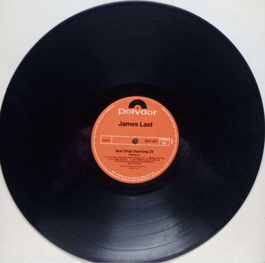 JAMES LAST NON STOP DANCING 25 - ENGLISH VINYL LP