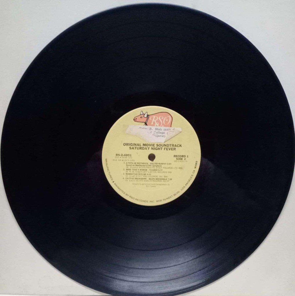 ORIGINAL MOVIE SOUNDTRACK SATURDAY NIGHT FEVER - ENGLISH VINYL LP