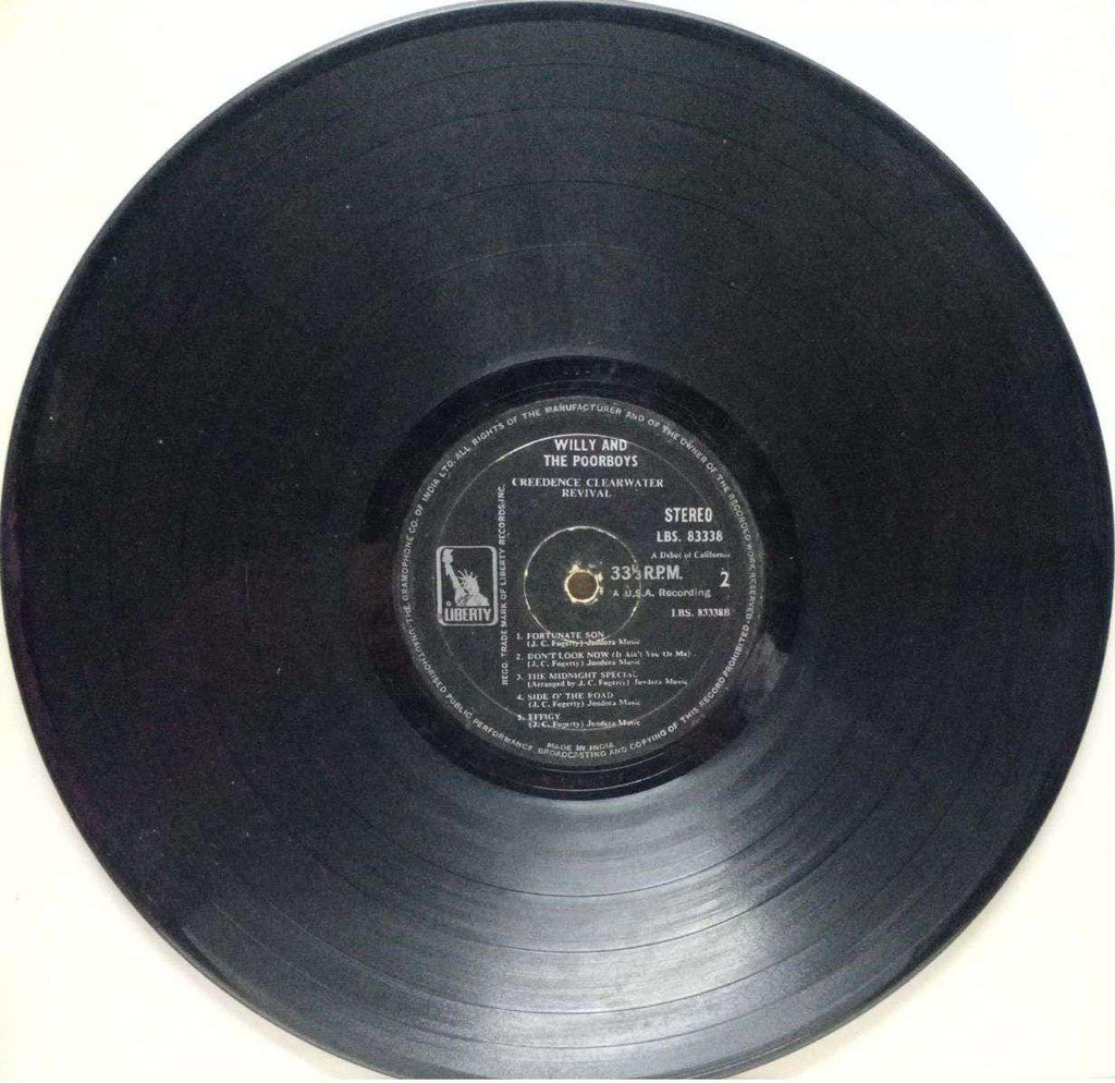 WILLY AND THE POORBOYS - ENGLISH VINYL LP