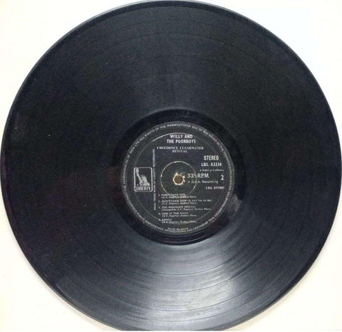 WILLY AND THE POORBOYS - ENGLISH VINYL LP