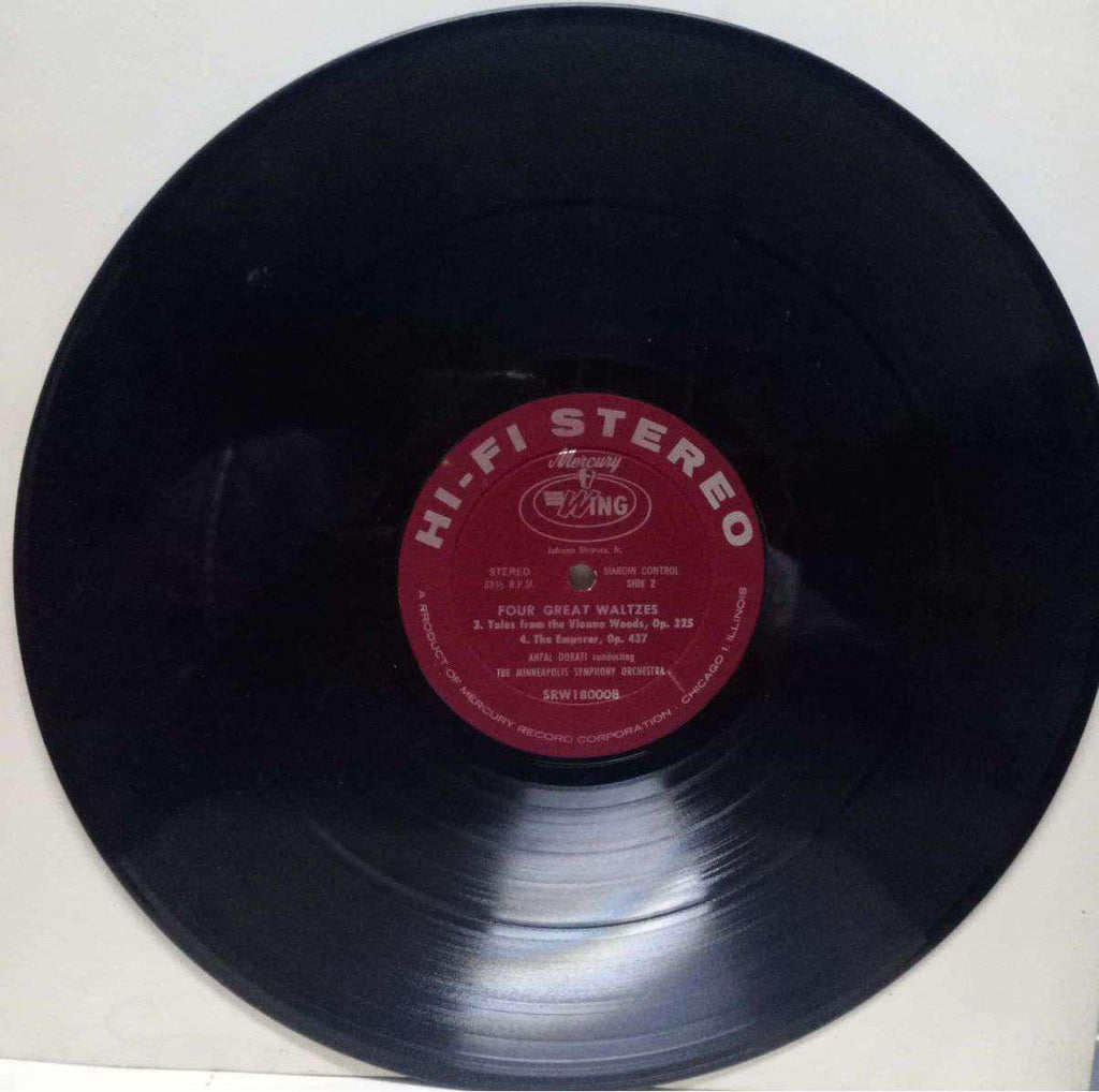 FOUR GREAT WALTZES - ENGLISH VINYL LP