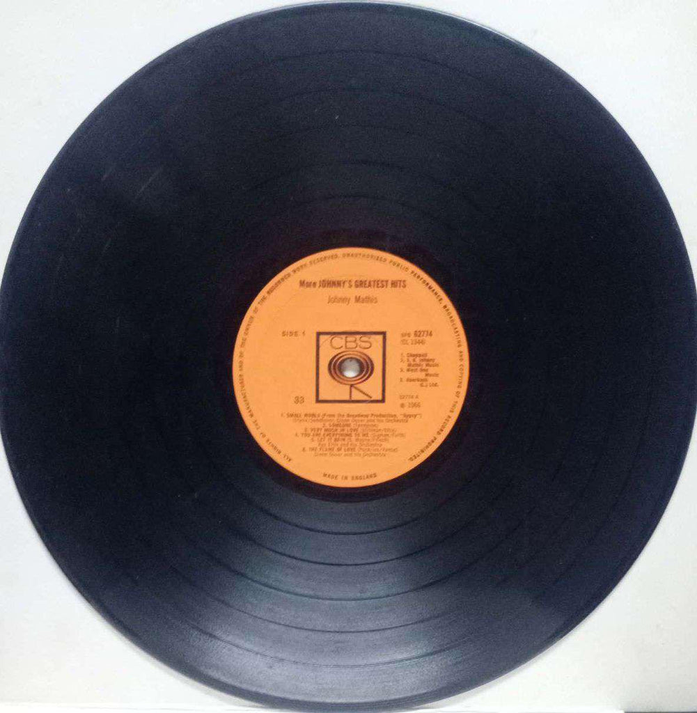 MORE JOHNNY'S GREATEST HITS - ENGLISH VINYL LP