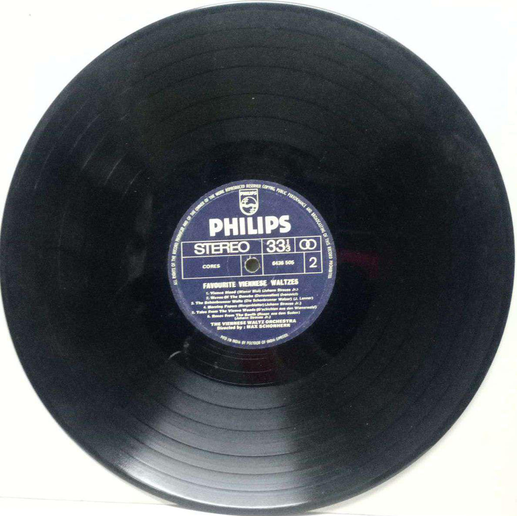 FAVORITE VIENNESE WALTZES - ENGLISH VINYL LP