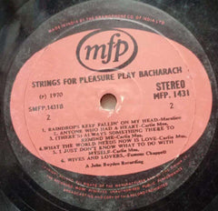 STRINGS FOR PLEASURE PLAY BACHARACH - ENGLISH VINYL LP
