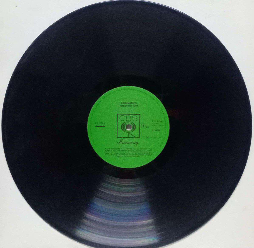 SCHUMANNS GREATEST HITS - ENGLISH VINYL LP