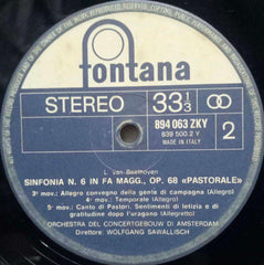 SINGFONIA NO 6 IN FA MAGG OP 68 - ENGLISH VINYL LP