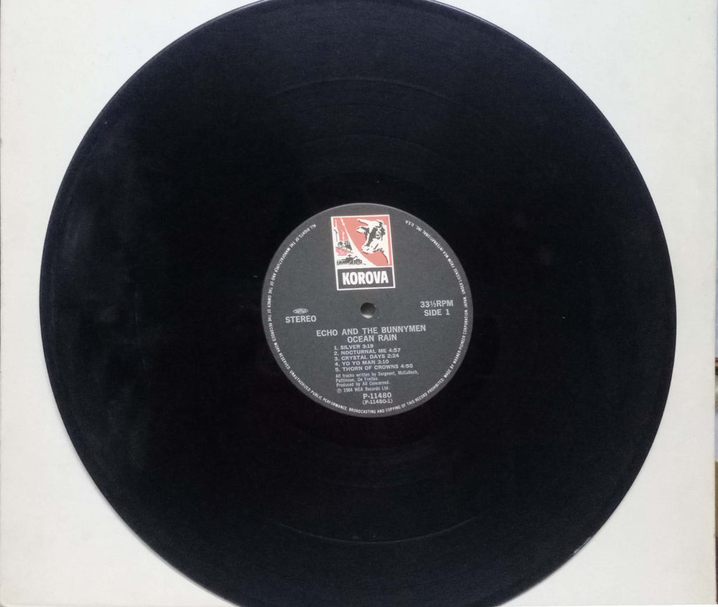ECHO AND THE BUNNYMEN OCEAN RAIN - ENGLISH VINYL LP