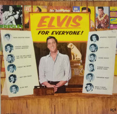 ELVIS FOR EVERYONE - ENGLISH VINYL LP