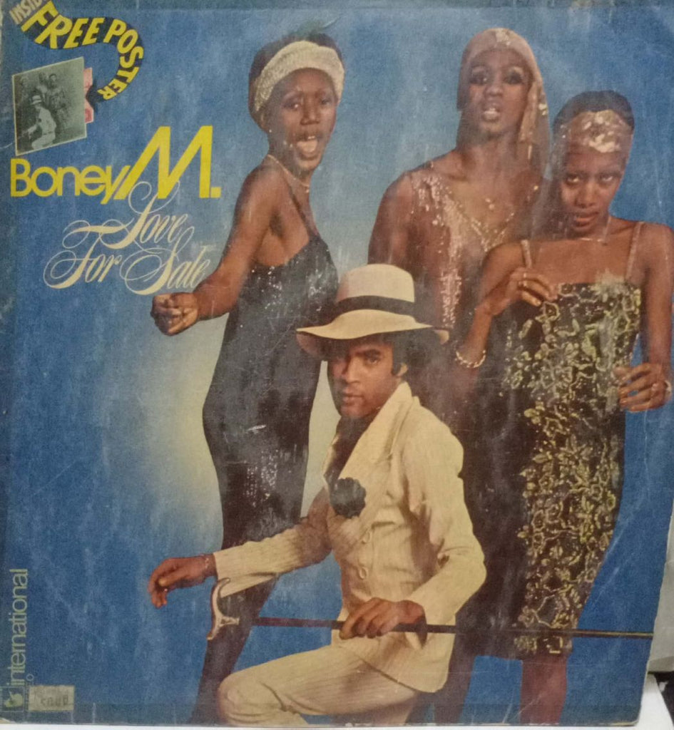 BONEY M LOVE FOR SALE - ENGLISH VINYL LP