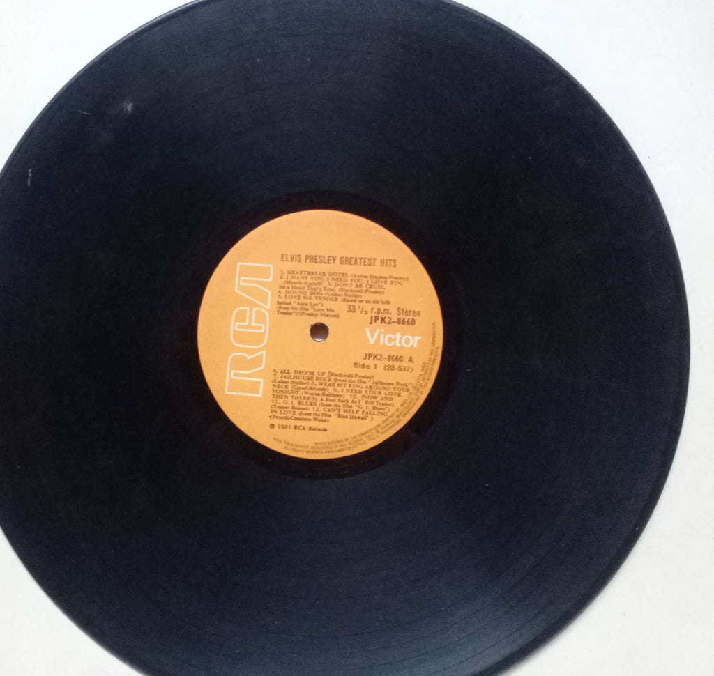 ELVIS PRESLEY GREATEST HITS - ENGLISH VINYL LP