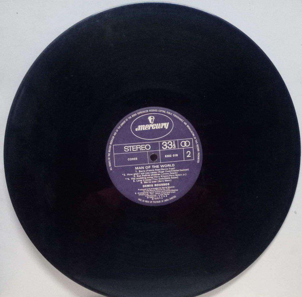 MAN OF THE WORLD - ENGLISH VINYL LP