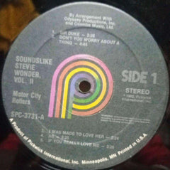 SOUNDSLIKE STEVIE WONDER VOL 2 - ENGLISH VINYL LP