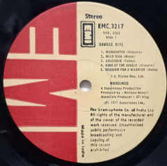 SAVAGE RITE AND MANDINGO - VINYL LP