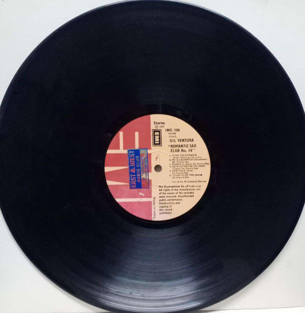 GIL VENTURA ROMANTIC SAX CLUB NO 14 - VINYL LP