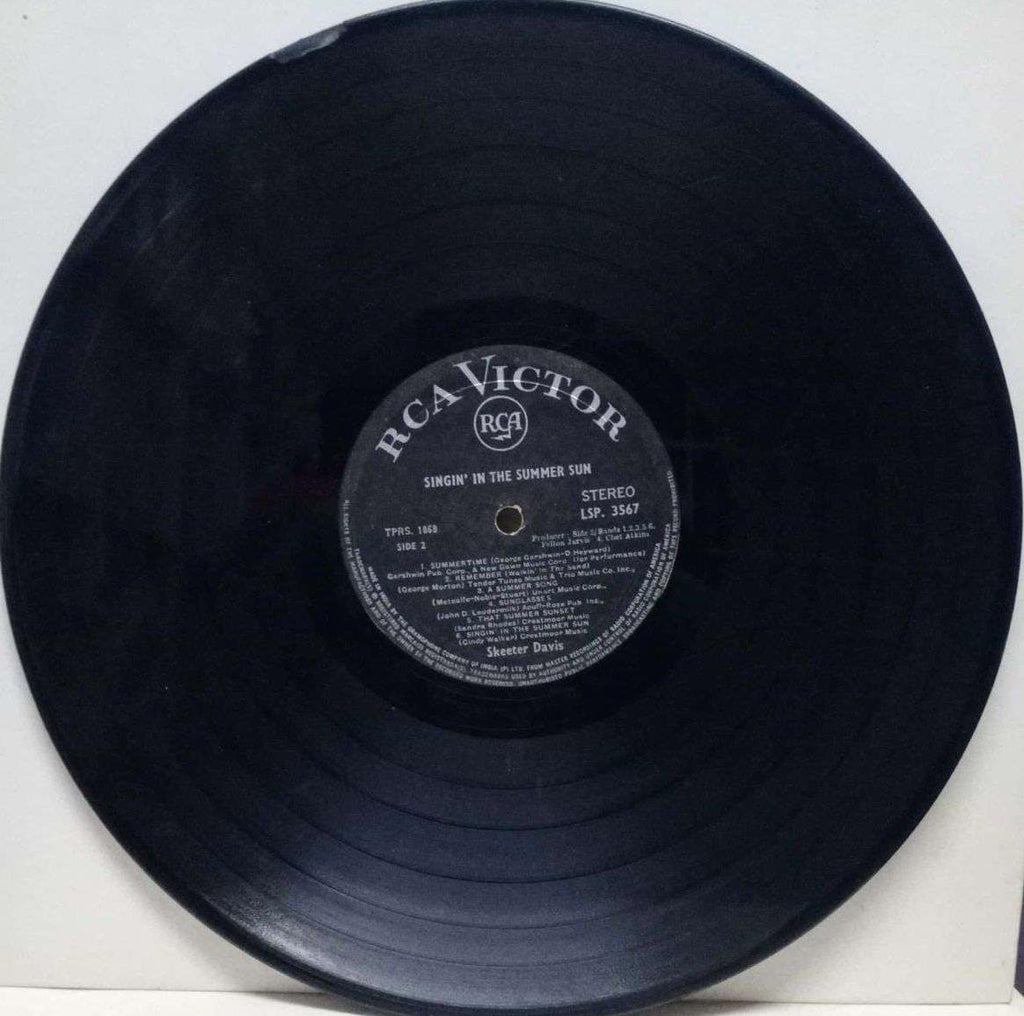 SINGIN IN THE SUMMER SUN - ENGLISH VINYL LP