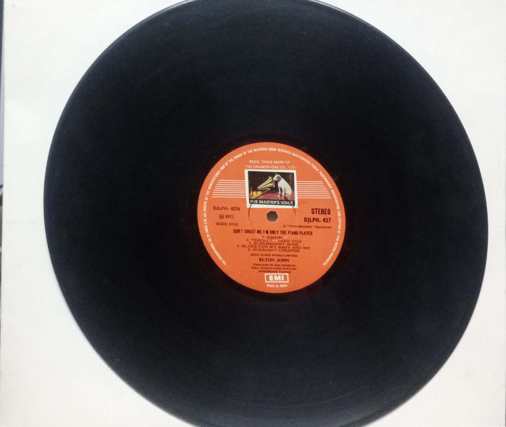 DOON'T SHOOT ME I'M ONLY THE PIANO PLAYER - ENGLISH VINYL LP