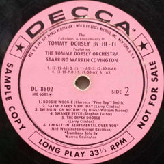 TOMMY DRSEY IN HI FI - ENGLISH VINYL LP