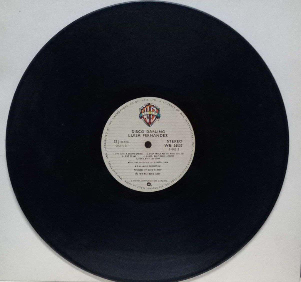 DISCO DARLING LUISA FERNANDEZ - ENGLISH VINYL LP
