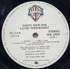DISCO DARLING LUISA FERNANDEZ - ENGLISH VINYL LP