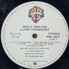 DISCO DARLING LUISA FERNANDEZ - ENGLISH VINYL LP