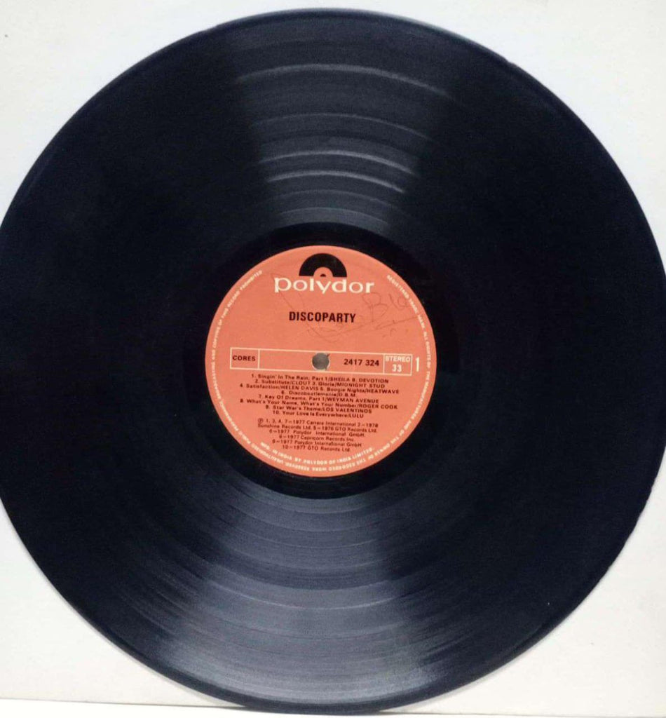 DISCOPARTY - ENGLISH VINYL LP