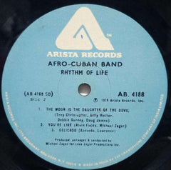 AFRO CUBAN BAND RHYTHM OF LIFE - VINYL LP
