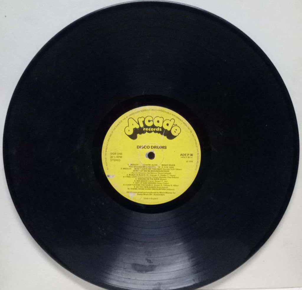 DISCO DRUMS - ENGLISH VINYL LP