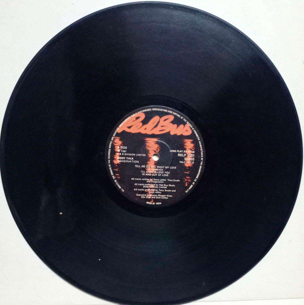 BODY TALK - ENGLISH VINYL LP