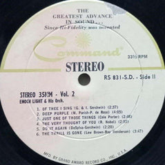 THE GREATEST ADVANCE IN SOUND VOL 2 - ENGLISH  VINYL LP