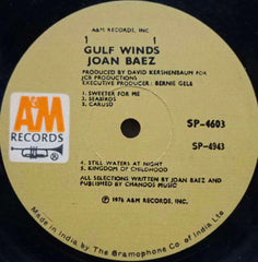 GULF WINDS JOAN BAEZ - ENGLISH VINYL LP