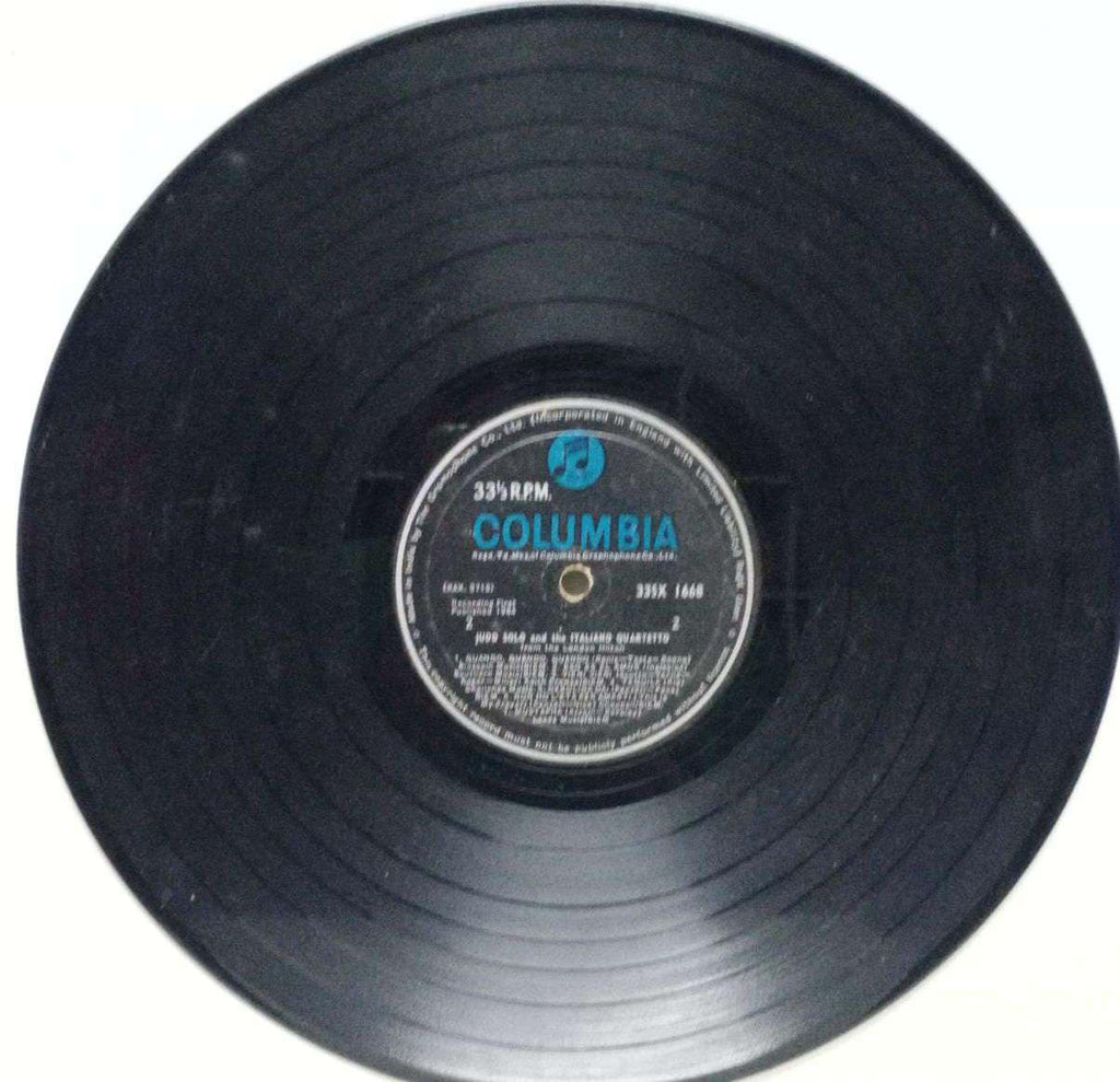 JUDO SOLO AND THE ITALIANO QUARTETTO - VINYL LP