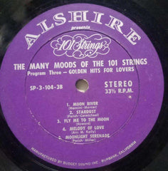 THE MANY MOODS OF THE 101 STRINGS - ENGLISH VINYL LP