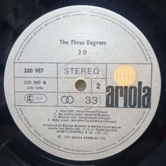 THE THREE DEGREES - ENGLISH VINYL LP