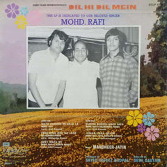 DIL HI DIL MEIN - HINDI VINYL LP