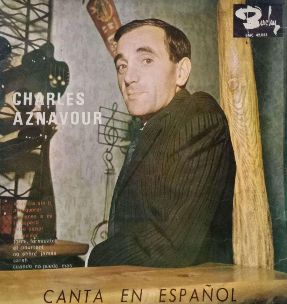 CHARLES AZNAVOUS CANTA EN ESPANOL -  VINYL LP