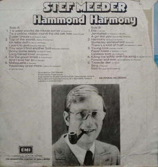 STEF MEEDER HAMMOND HARMONY - ENGLISH VINYL LP