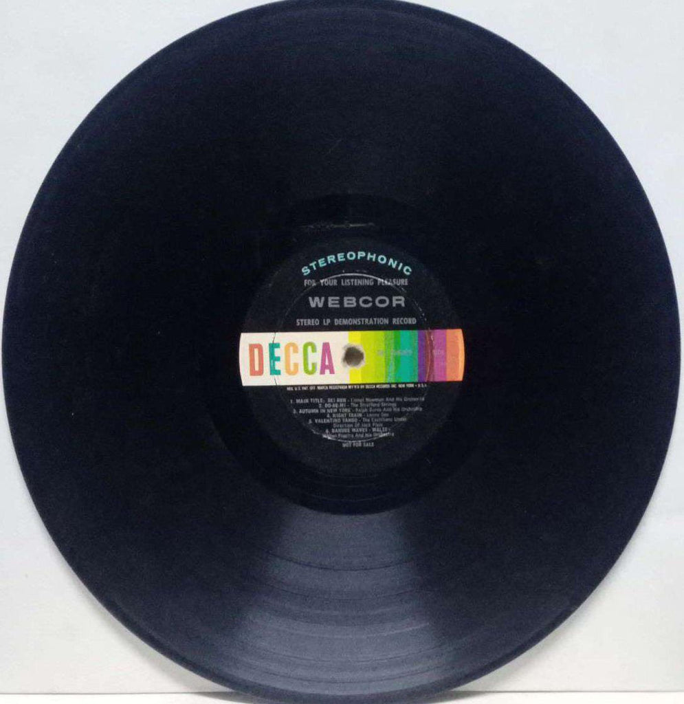 WEBCOR - ENGLISH VINYL LP
