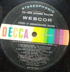 WEBCOR - ENGLISH VINYL LP
