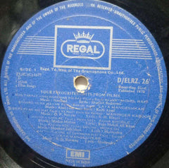 YOUR FAVOURITES HITS FROM FILMS - HINDI VINYL LP