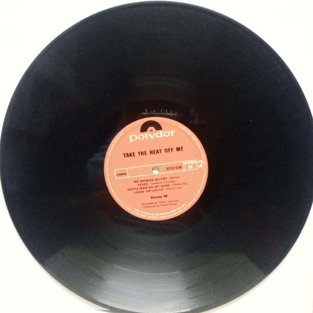 TAKE THE HEAT OFF ME - ENGLISH VINYL LP