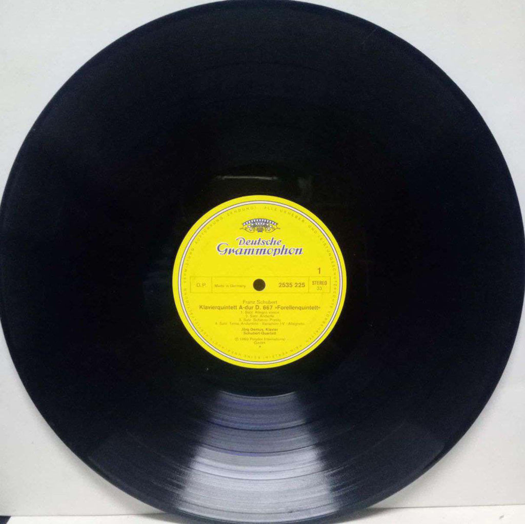 KLAVIERQUINTETT A DUR D 667 FORELLENQUITETT - ENGLISH VINYL LP