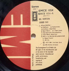 GIL VENTURA DISCO SAX - ENGLISH VINYL LP