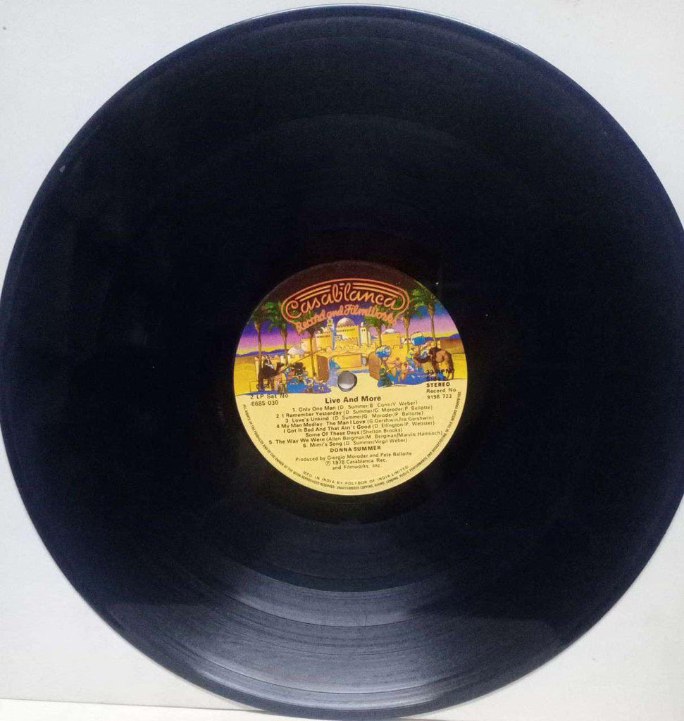 LIVE AND MORE - ENGLISH VINYL LP