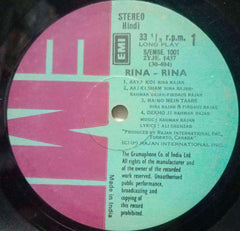 RINA RINA - HINDI VINYL LP