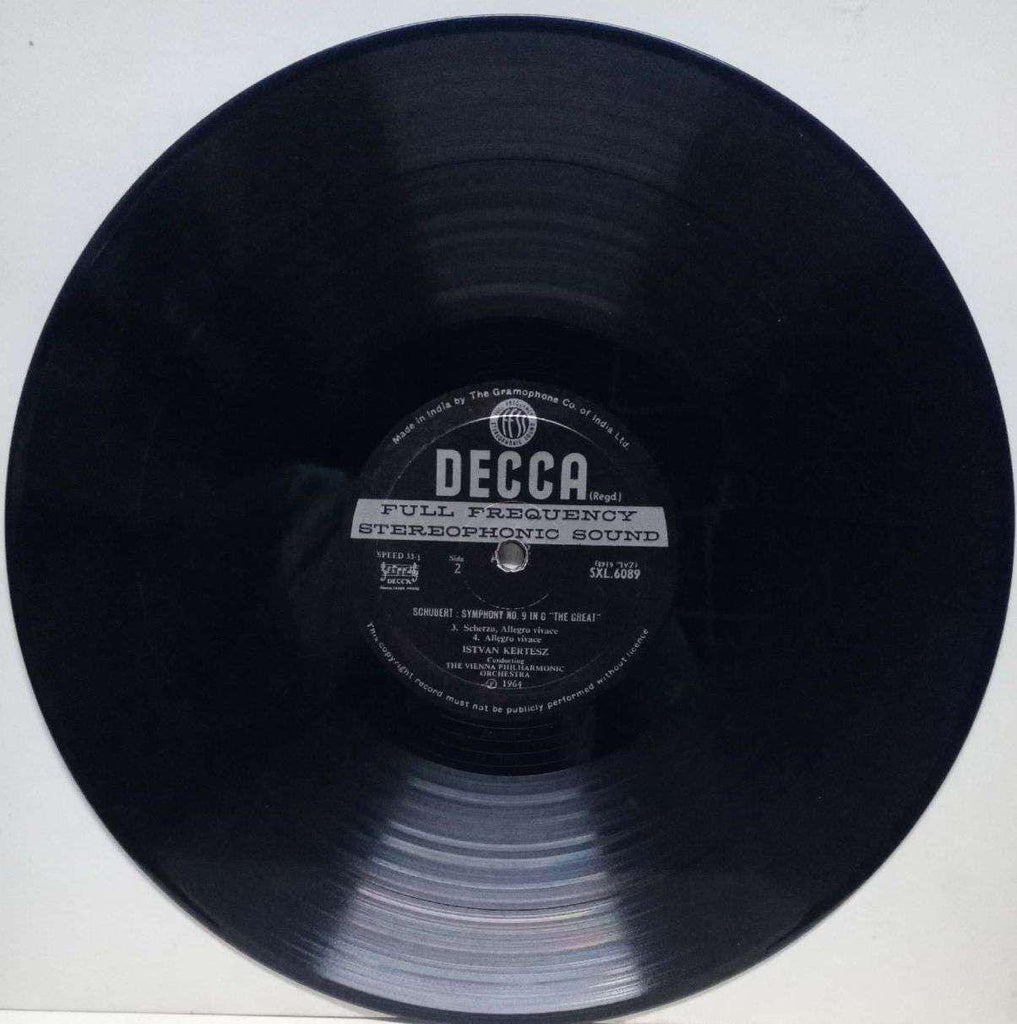 SYMPHONY NO 9 IN C THE GREAT - ENGLISH VINYL LP